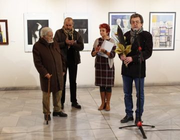С изложба Галерията почете Дружеството на художниците в Добрич и основателите му