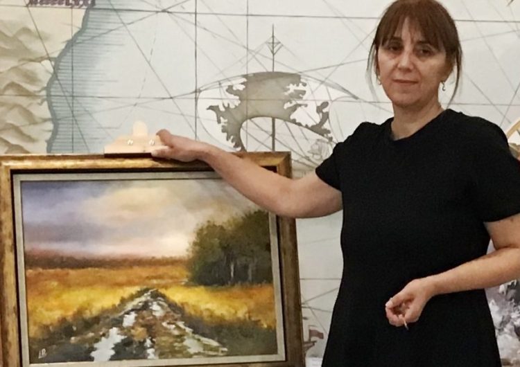 Изложба на художничката Лиляна Русева от Добрич гостува на балчиклии
